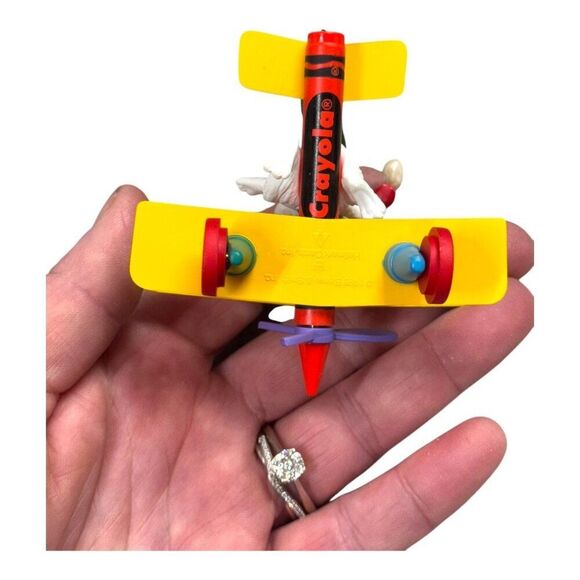 Hallmark Keepsake Ornament Set 1992 & 1996 Lot Handcrafted Crayola Crayon Series - Picture 16 of 16